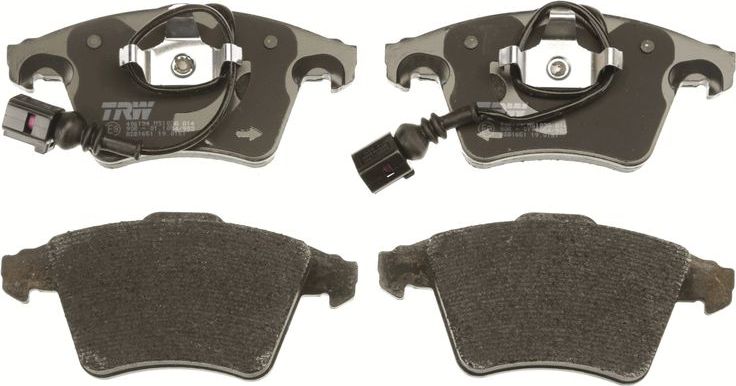 Тормозные колодки TRW COTEC. Артикул GDB1651