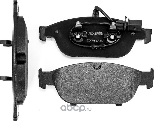 Колодки тормозные передние (Dextrim). Артикул DX7FD145