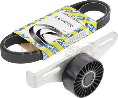 Приводной ремень поликлиновой с роликами (комплект) NTN / SNR. Артикул KA855.04