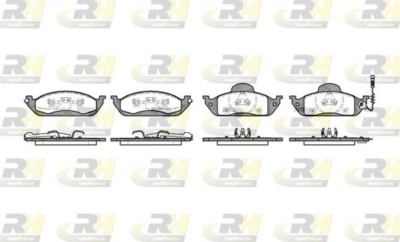 Тормозные колодки RoadHouse. Артикул 2697.01