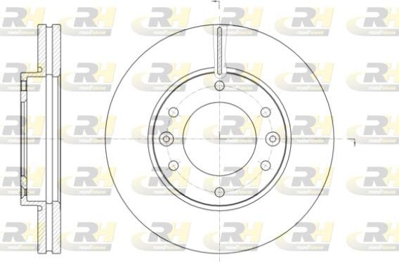 Тормозной диск RoadHouse. Артикул 61396.10