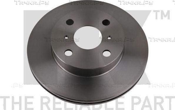 Тормозной диск NK передний для Toyota Corolla E80 1987-1987. Артикул 204526