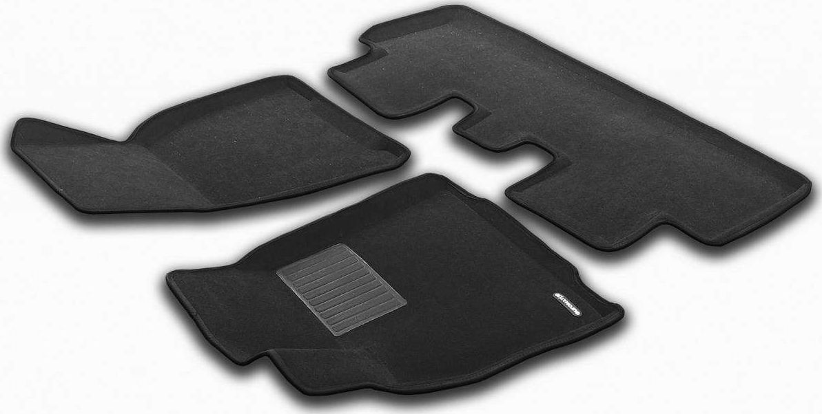 Коврики текстильные Euromat 3D Business для салона Tesla Model Y 2020-2026. Артикул EMC3D-004902