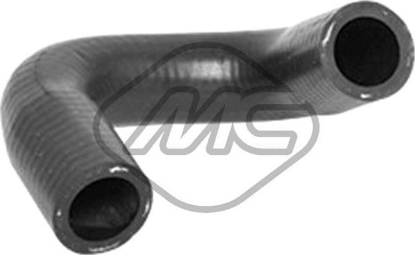 Патрубок радиатора (системы охлаждения) Metalcaucho. Артикул 09202