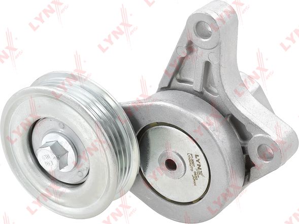 Натяжной ролик (натяжитель) приводного клинового зубчатого ремня LYNXauto для Honda Civic VIII 2006-2011. Артикул PT-3327