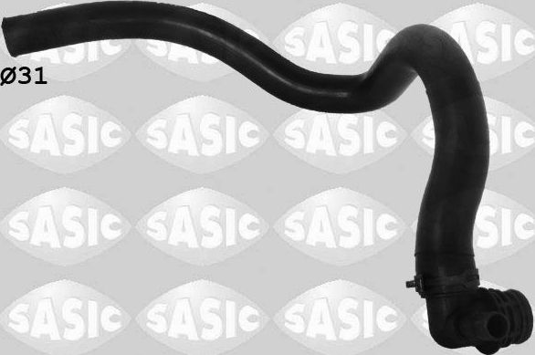 Патрубок системы охлаждения (радиатора) Sasic. Артикул 3400126