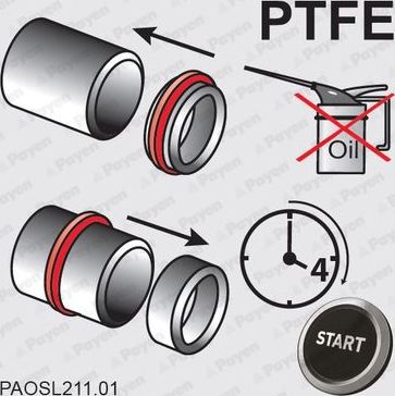 Деталь Payen (PTFE (Polytetrafluorethylen)). Артикул NA5361