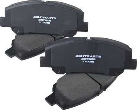 Тормозные колодки Zentparts. Артикул Z07808