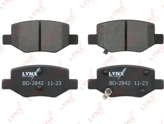 Колодки тормозные GEELY Coolray SX11 (20-) задние (4шт.) LYNX (Lynxauto). Артикул BD2842