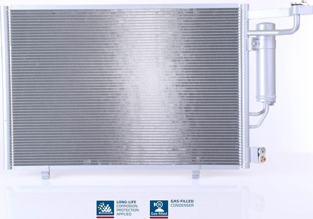 Радиатор кондиционера (конденсатор) Nissens (алюминий) для Ford B-MAX 2012-2018. Артикул 940531