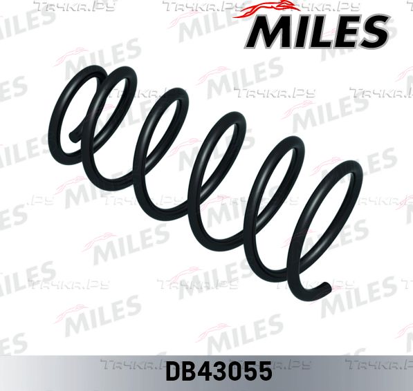 Пружина подвески Miles передняя для SEAT Toledo II 1998-2006. Артикул DB43055