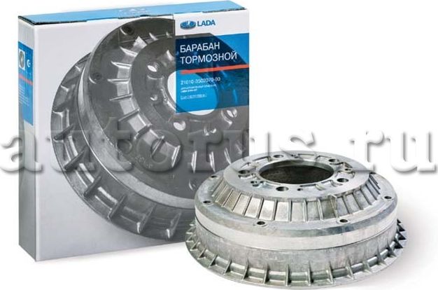 Тормозной барабан Lada. Артикул 21010350207000