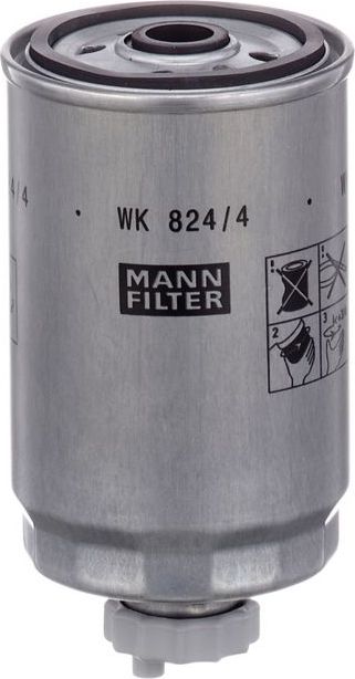 Топливный фильтр Mann-Filter. Артикул WK 824/4