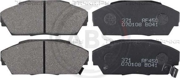 Тормозные колодки ABS передние для Honda Accord III 1987-1989. Артикул 36639