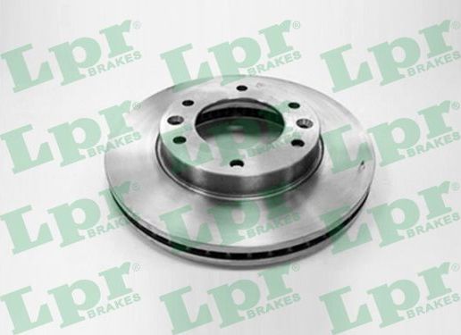 Тормозной диск LPR передний для Kia Carnival II 2006-2014. Артикул K2015V