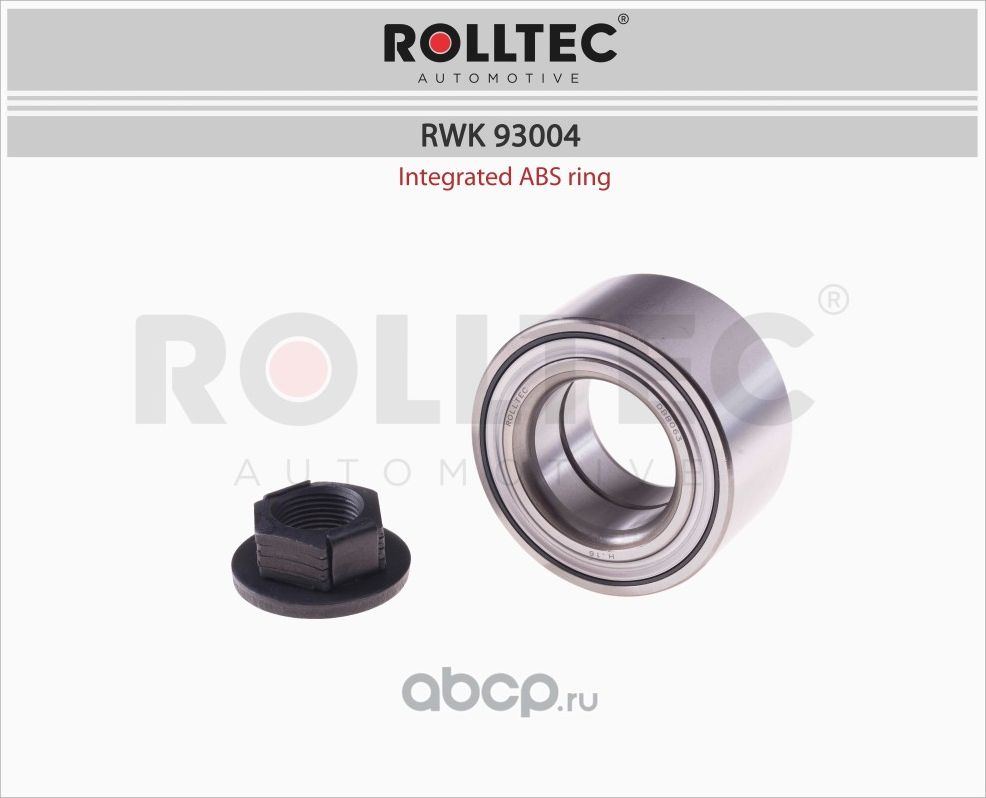 Подшипник ступицы / (Rolltec). Артикул RWK93004