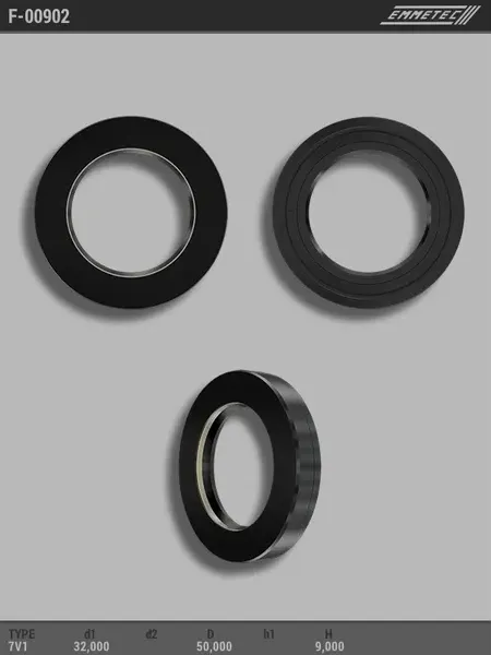 Сальник рулевой рейки 32 50 9 (Emmetec). Артикул F00902