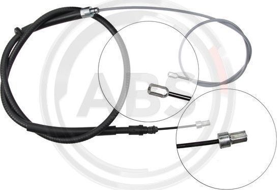 Трос ручника (тросик ручного тормоза) ABS. Артикул K13616