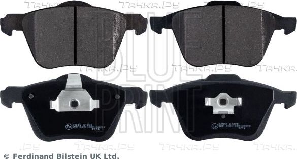 Тормозные колодки Blue Print передние для Volvo XC70 II 2007-2011. Артикул ADF124230