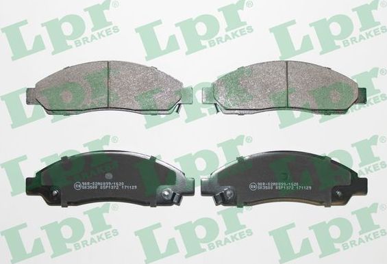 Тормозные колодки LPR. Артикул 05P1372