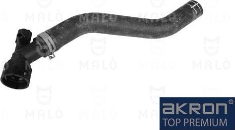Патрубок радиатора (системы охлаждения) Malo нижний для Skoda Fabia I 1999-2003. Артикул 162342A