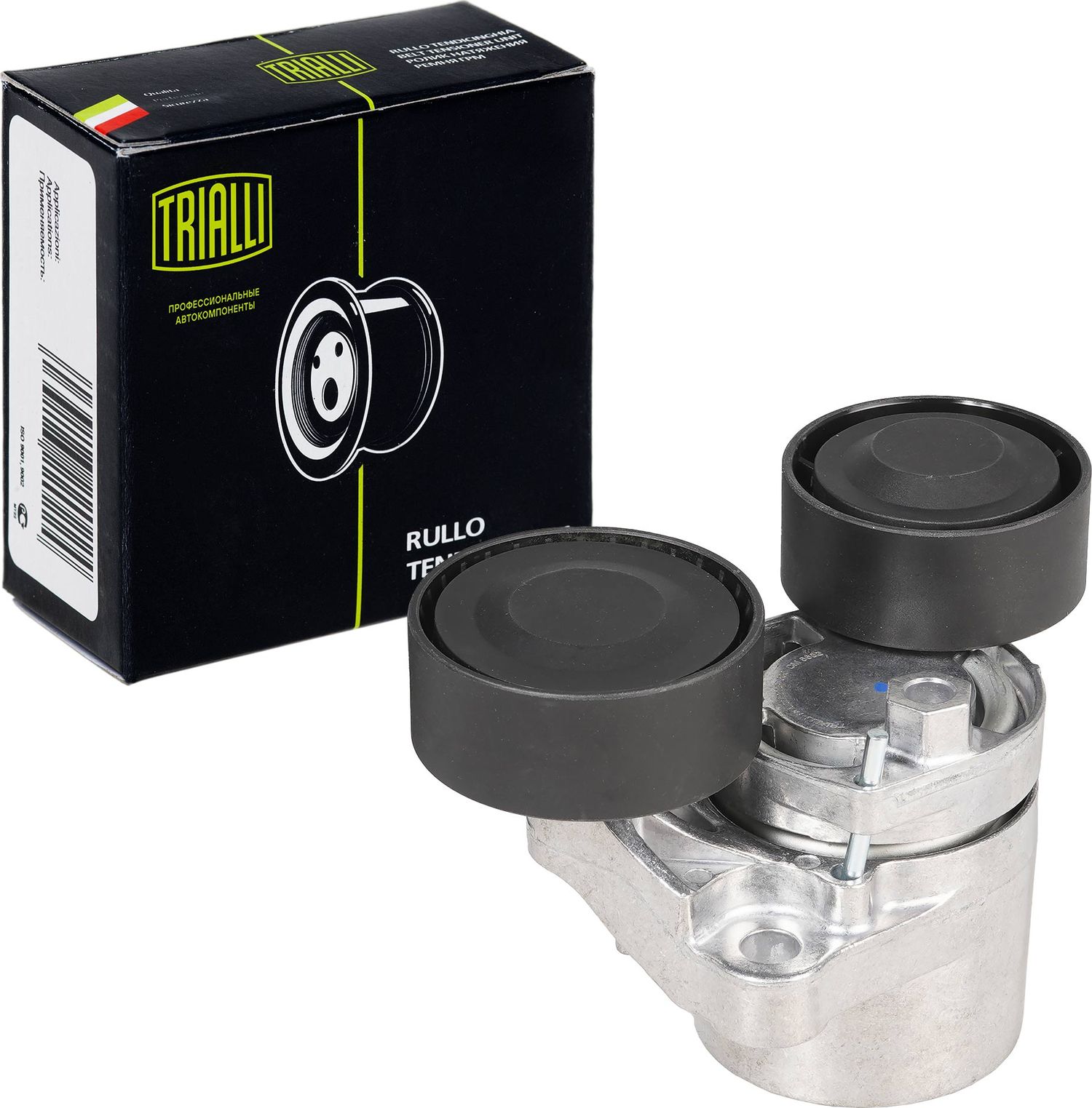 Натяжной ролик (натяжитель) приводного клинового зубчатого ремня Trialli. Артикул CM 5682