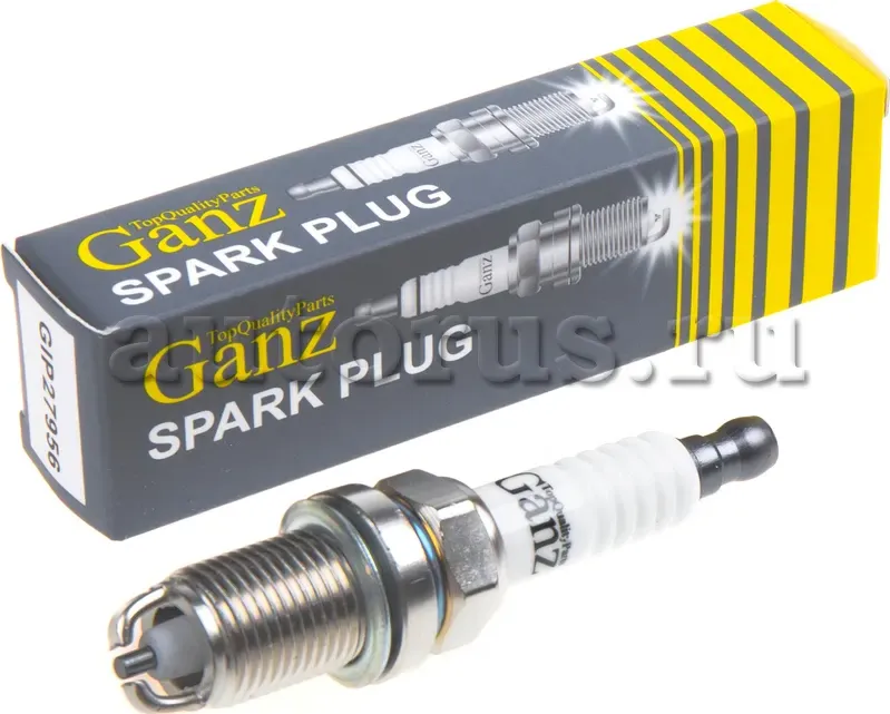Свеча зажигания (7956) OPEL VecA/B/OmB/C/AstF/G/CorB/FronA 12-16V (Ganz). Артикул GIP27956