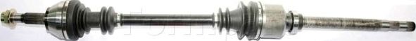Полуось (привод в сборе, приводной вал) Formpart передняя правая для Citroen Jumper I 1994-2006. Артикул 14380061/S