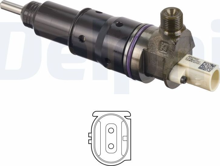 Клапанная форсунка Delphi. Артикул BEBJ1F11201
