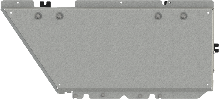 Защита алюминиевая Шериф (4 мм) для топливного бака Voyah Free EVR Hybrid 2023-2026. Артикул 60.6203