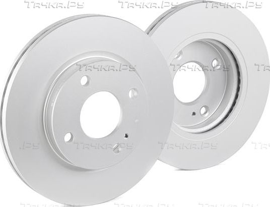 Тормозной диск Bosch передний для Ford Fiesta VI 2008-2019. Артикул 0 986 479 566