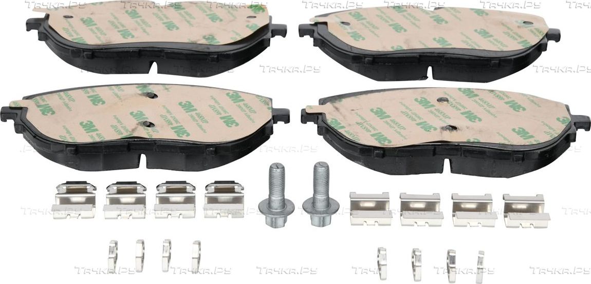 Тормозные колодки ATE передние для Citroen C5 X I 2021-2026. Артикул 13.0460-3876.2