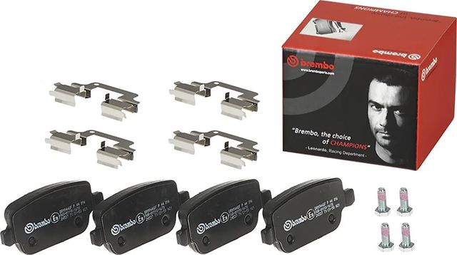 Тормозные колодки Brembo PRIME LINE. Артикул P 44 016