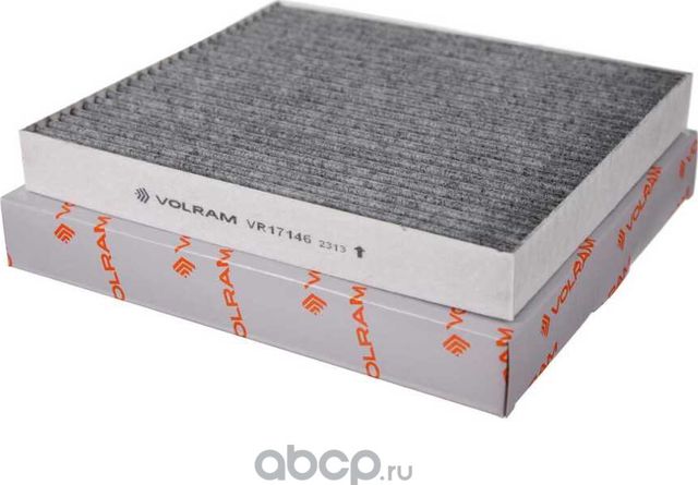 ФИЛЬТР САЛОННЫЙ ДЛЯ А/М HYUNDAI SOLARIS II 1.4-1.6 (17-) KIA RIO IV 1.0-1.6 (17 (Volram). Артикул VR17146