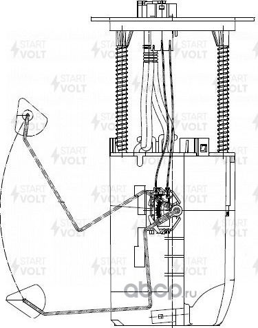 Бензонасос (топливный насос) StartVOLT. Артикул SFM 1960