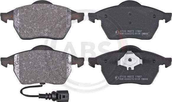 Тормозные колодки ABS передние для Audi A3 I (8L) 1996-2003. Артикул 37133