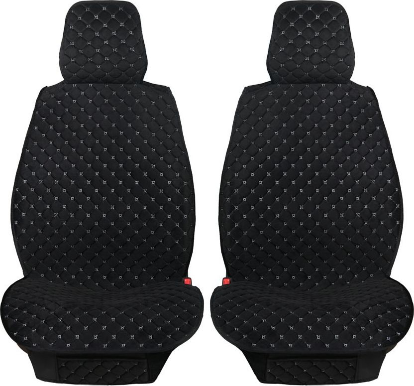Накидки Seintex каркасные Romb Plus на сидения, цвет Черный/Серый. Артикул 317711