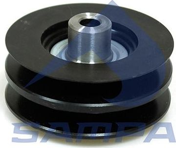Натяжной ролик (натяжитель) приводного поликлинового ремня Sampa. Артикул 040.206