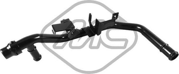 Патрубок радиатора (системы охлаждения) Metalcaucho. Артикул 03207