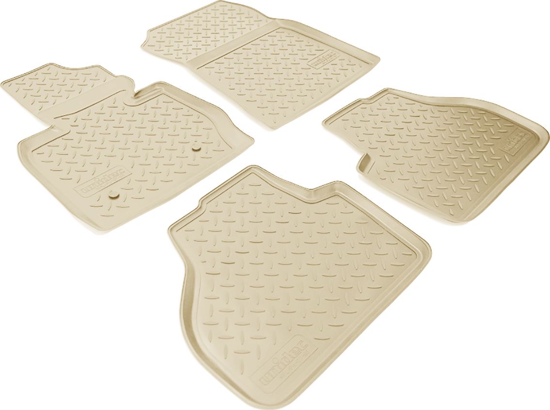 Коврики Норпласт для салона BMW X3 F25 2010-2017 Бежевые. Артикул NPL-Po-07-65Beige