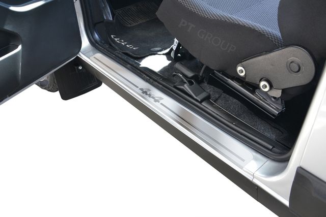 Накладки PT Group на пороги НПС для ВАЗ 2131 4х4 1995-2026. Артикул 01312401