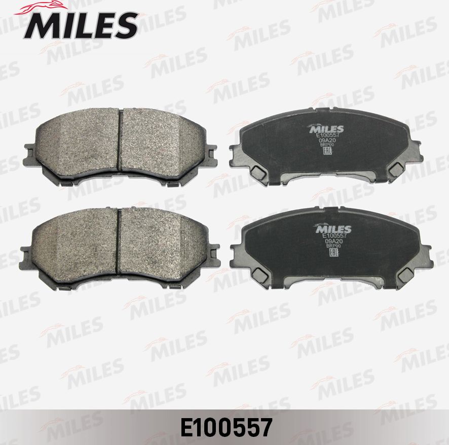 Тормозные колодки Miles (Semi-Metallic). Артикул E100557