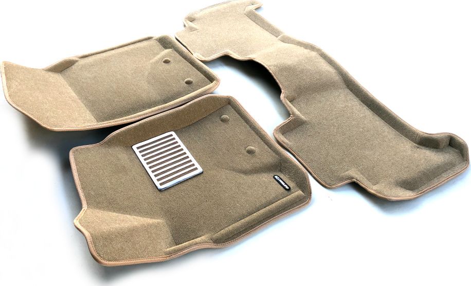 Коврики текстильные Euromat 3D Lux для салона Lexus LX570 2007-2012 Бежевые. Артикул EM3D-005118T