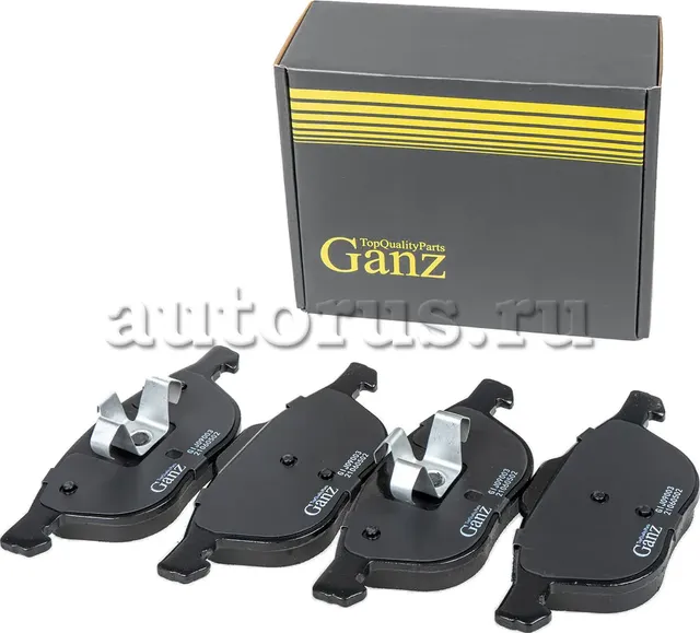 Колодки торм.пер. (Ganz). Артикул GIJ09003