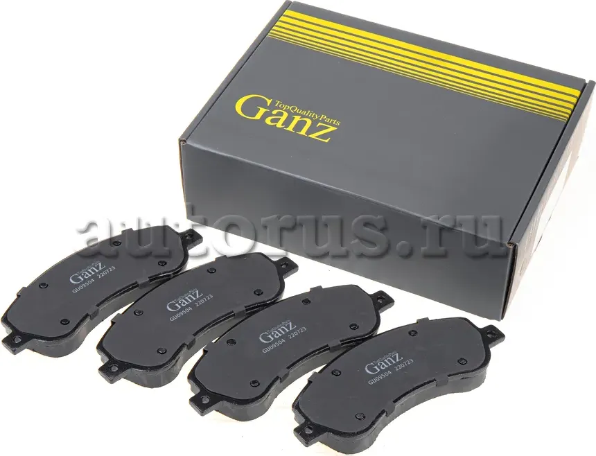 Колодки передние (Ganz). Артикул GIJ09504