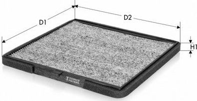 Салонный фильтр  Tecneco Filters. Артикул CK2331C
