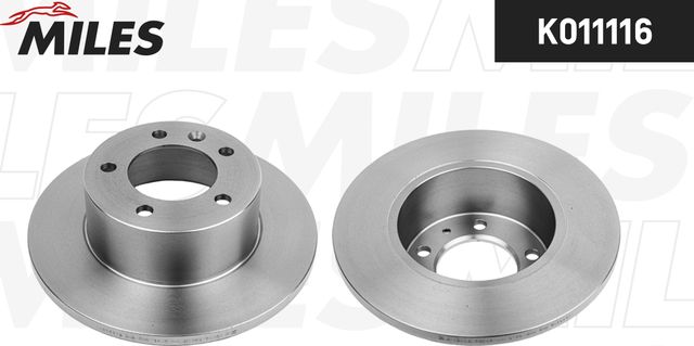 Тормозной диск Miles задний для Renault Master III 2010-2026. Артикул K011116