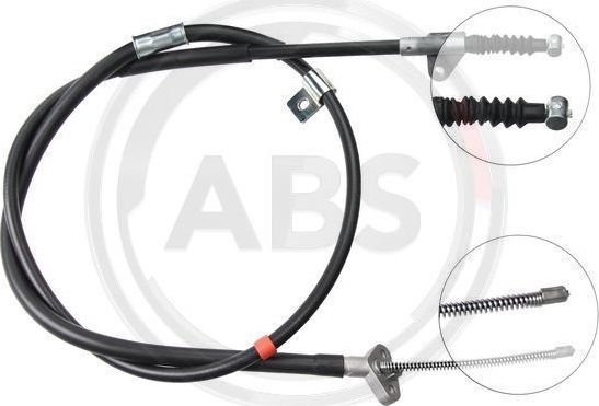 Трос ручника (тросик ручного тормоза) ABS. Артикул K16627