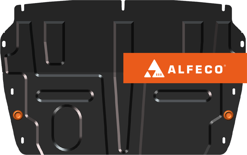 Защита Alfeco для картера и КПП (малая) Chery Tiggo 4 2017-2026. Артикул ALF.02.26