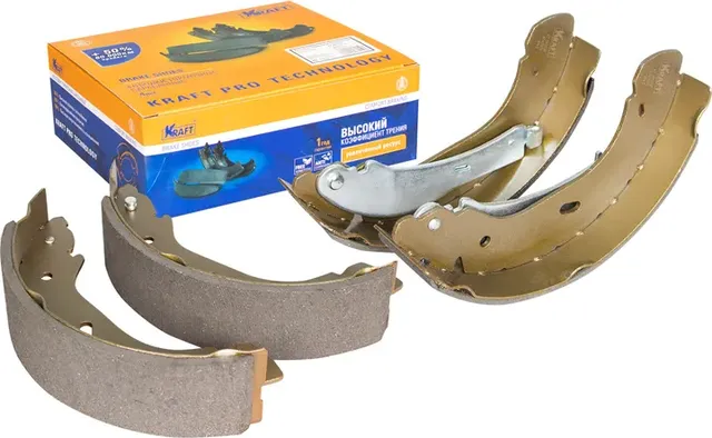 Колодки тормозные FORD TRANSIT 00- 2.0/2.3 задн. (Kraft). Артикул KT091534